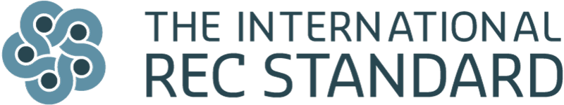 logomarca do I-REC (Certificado Internacional de Energia Renovável)