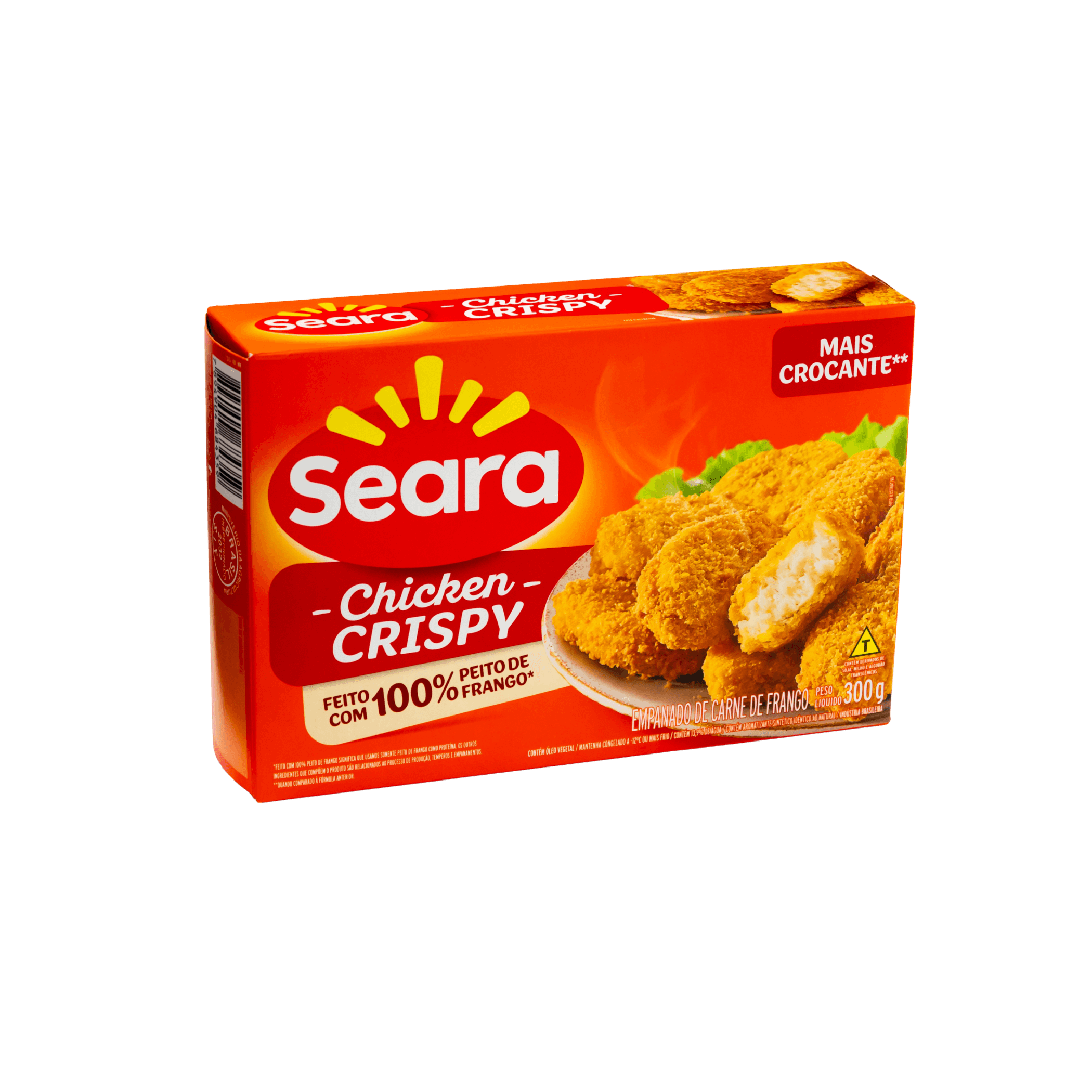 embalagem de chicken crispy da Seara