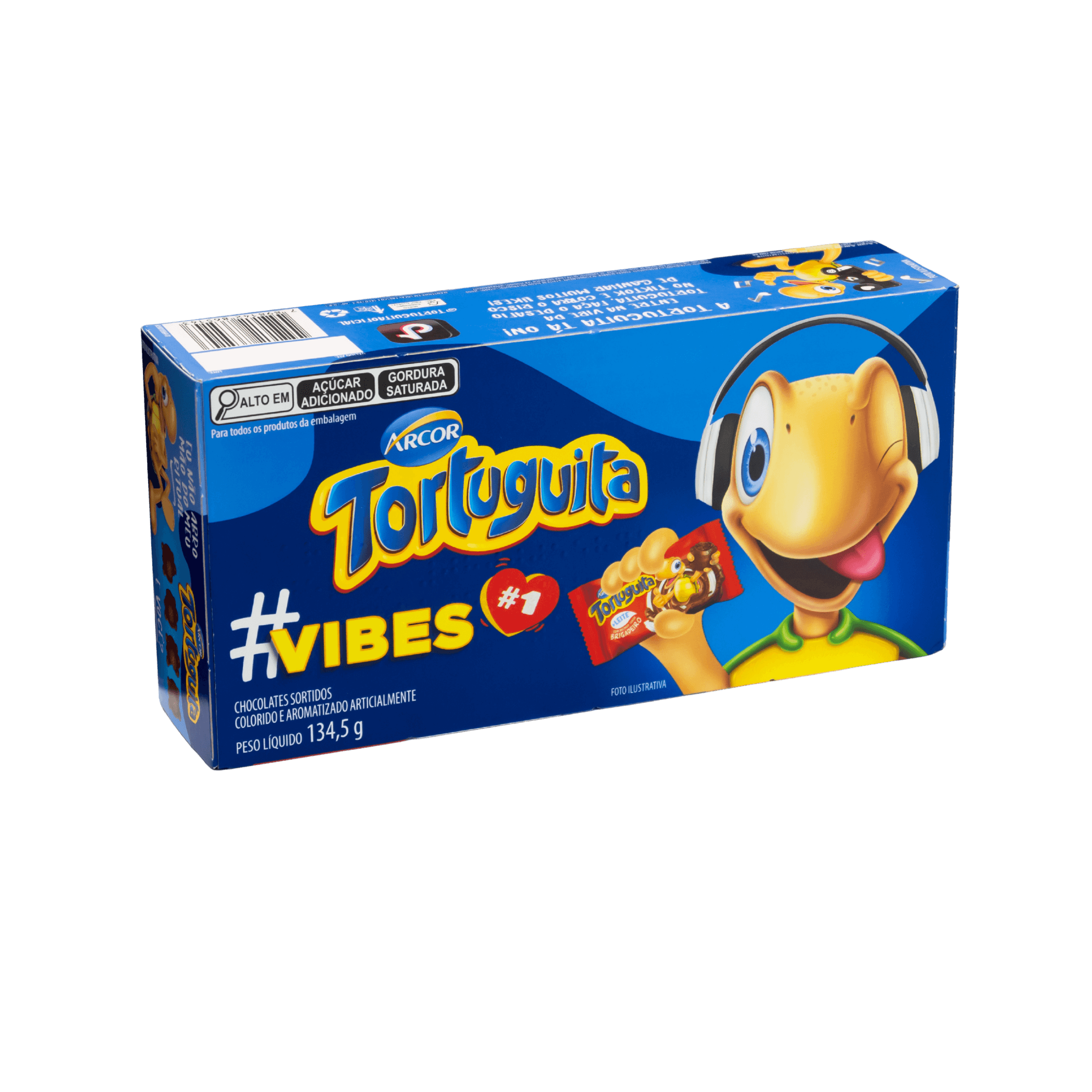 embalagem de tortuguita