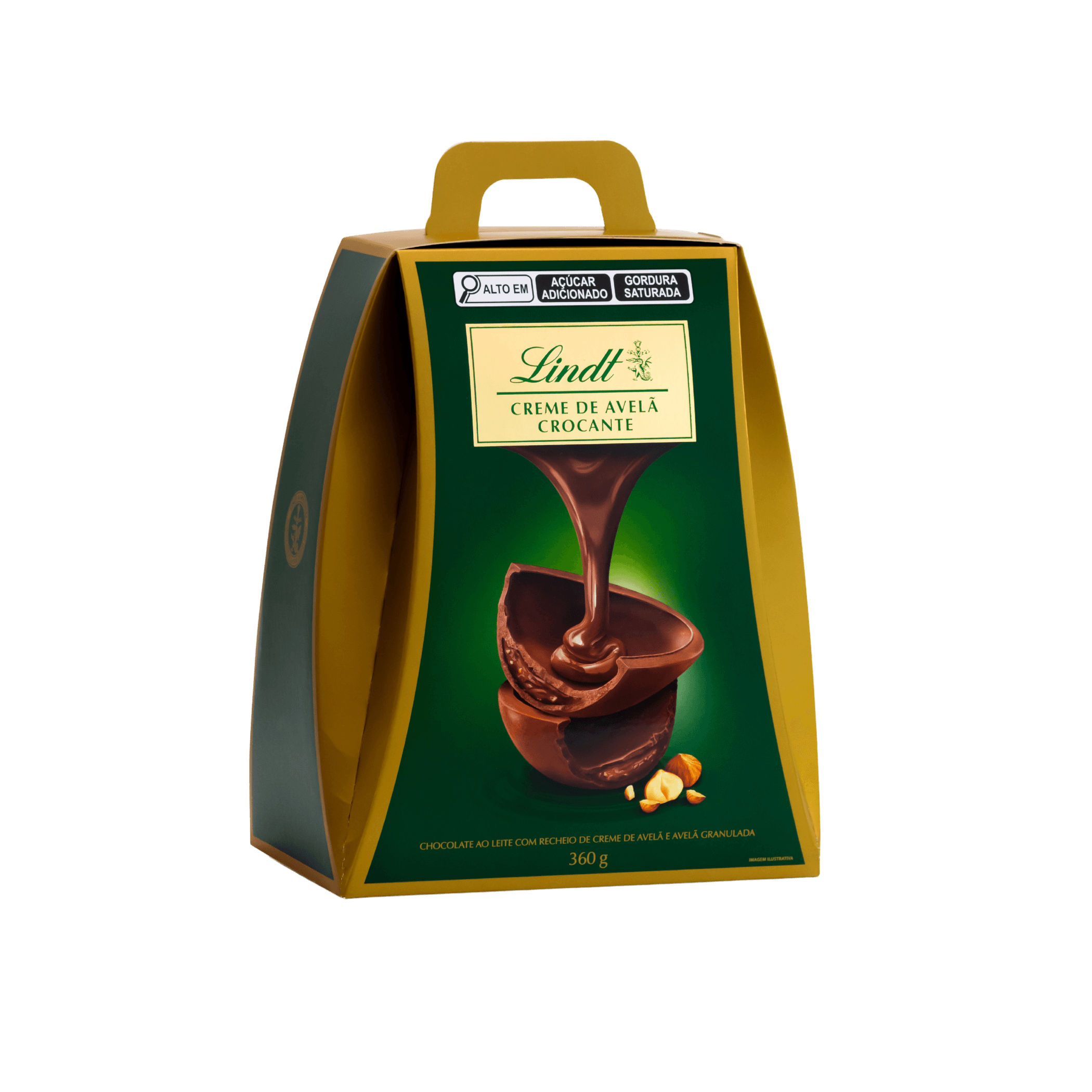 embalagem de ovo de páscoa Lindt