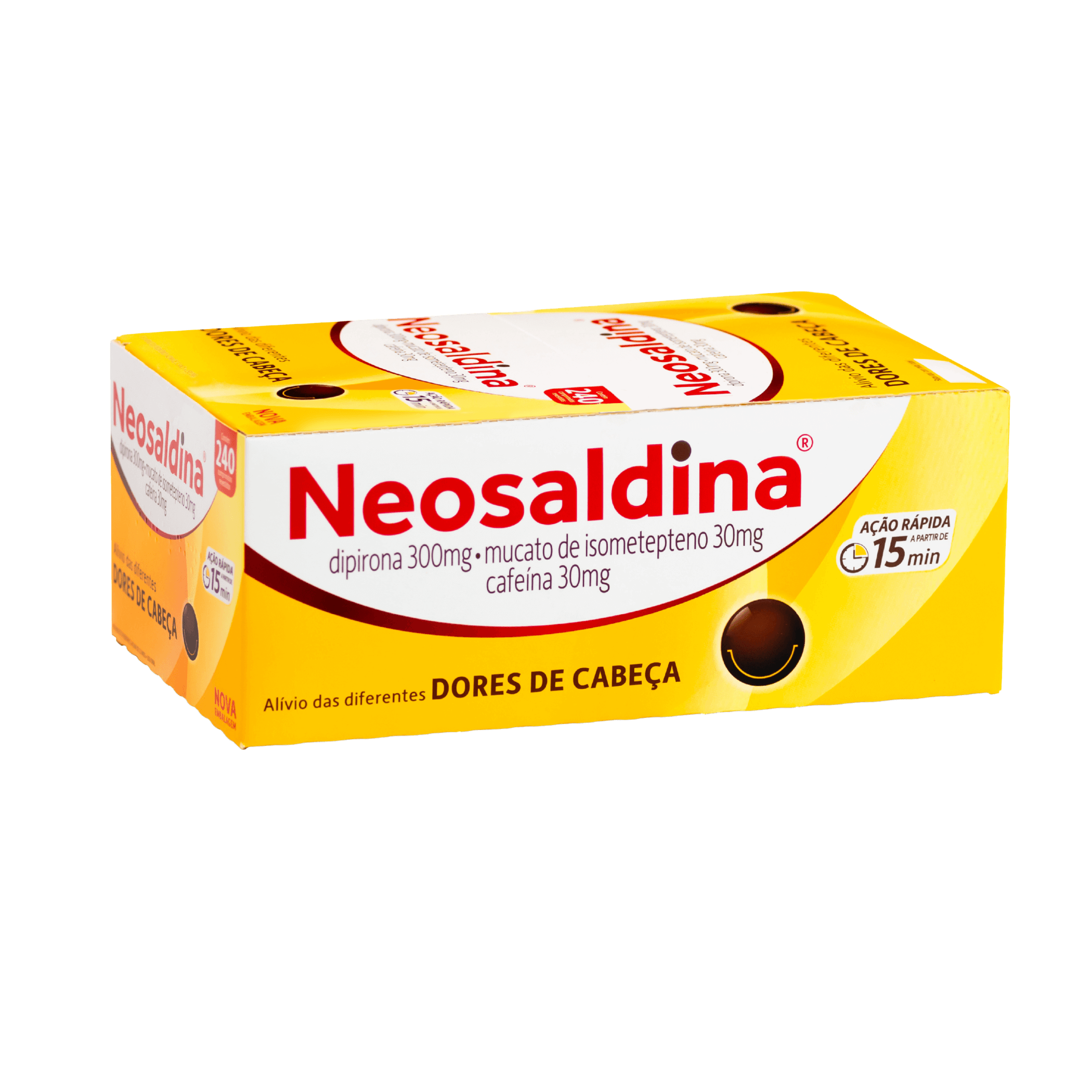 embalagem de Neosaldina