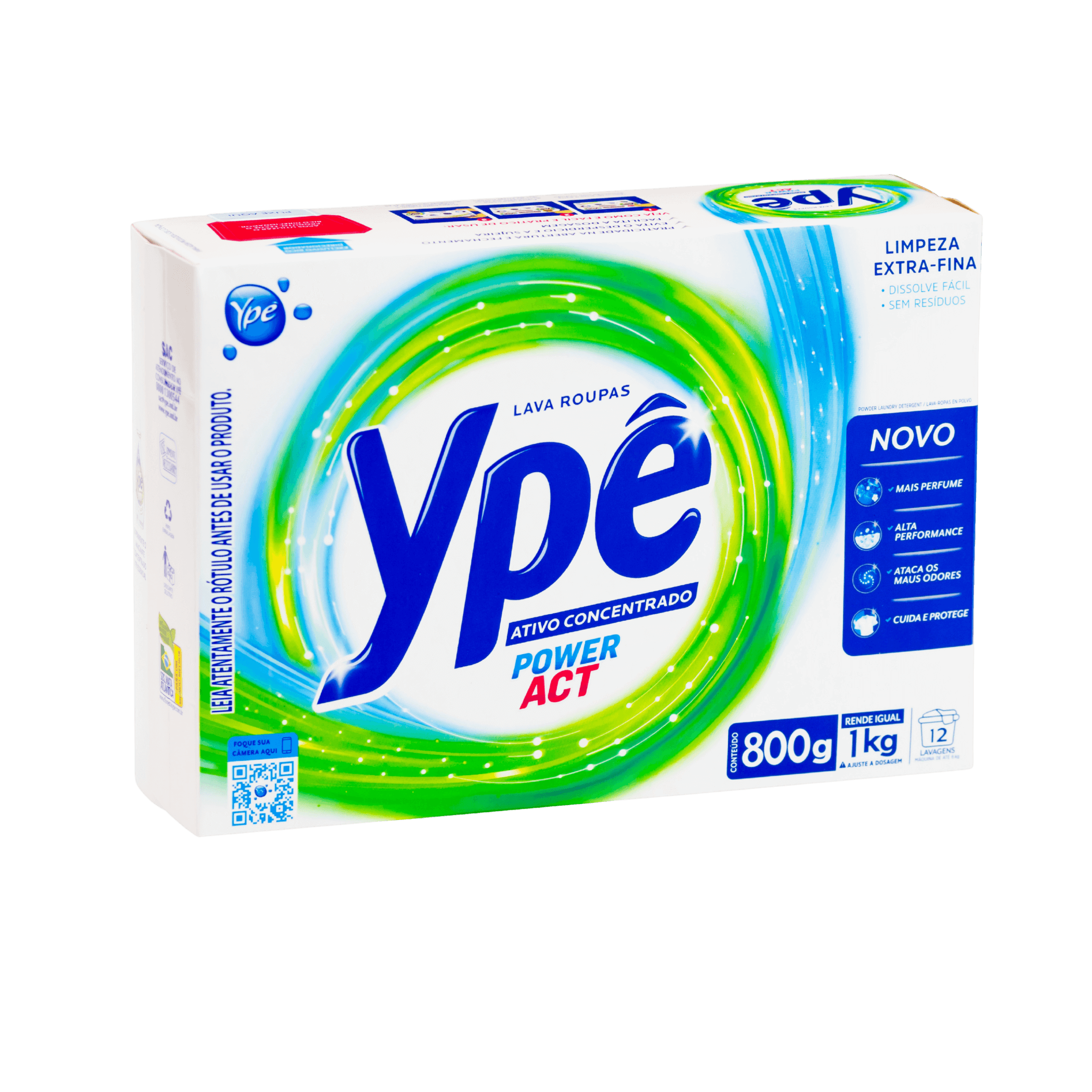 embalagem de sabão em pó Ypê